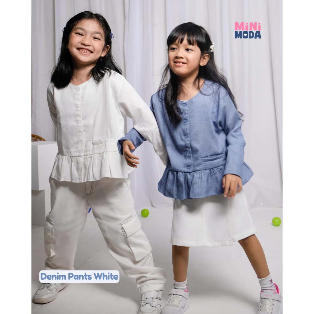 Breezy Denim Long Pants